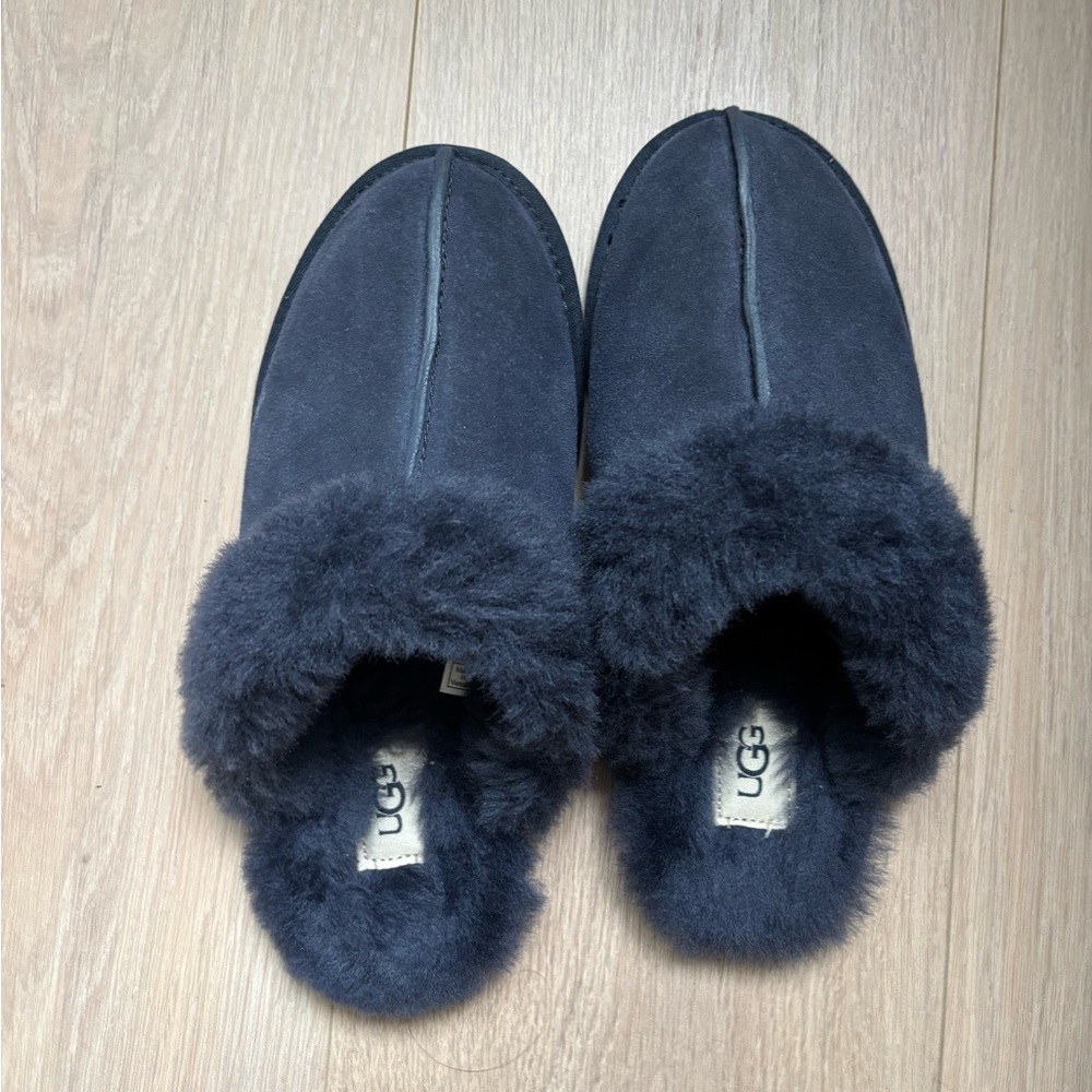 Navy Blue Ugg Slippers
